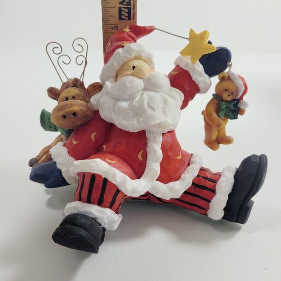 Stocking Hanger Christmas Around The World Santa And Friends House Of Lloyd B - Picture 8 of 11